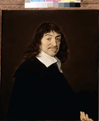 Portret van René Descartes, Franse filosoof