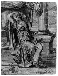 Allegorie van Luiheid