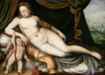 Venus en Cupido