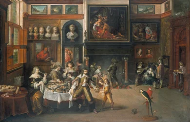 Avondmaal in het huis van burgemeester Rockox