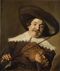 Daniel van Aken die de Viool Speelt, c.1640
