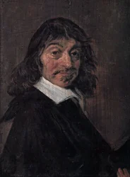 Deens: René Descartes (1596-1650) Portret van René Descartes