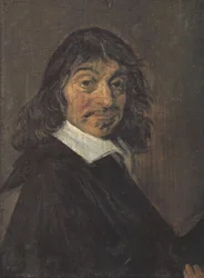 Deens: René Descartes (1596-1650) Portret van René Descartes