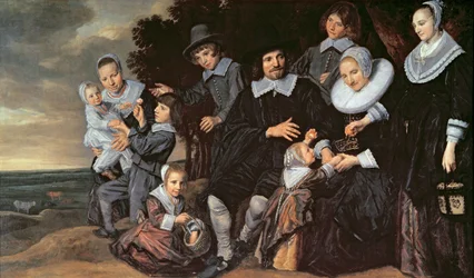 Familiegroep in een Landschap, c.1647-50