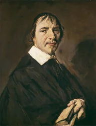 Portret van dominee Herman Langelius, professor aan de Universiteit van Leiden