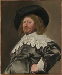 Portret van een man, mogelijk Nicolaes Pietersz Duyst van Voorhout (geboren omstreeks 1600, overleden in 1650)