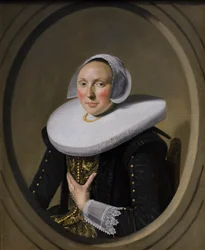 Portret van een vrouw (Marie Larp ?)