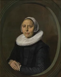 Portret van een onbekende, 53-jarige vrouw