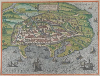 Kaart van Alexandrië, 1575
