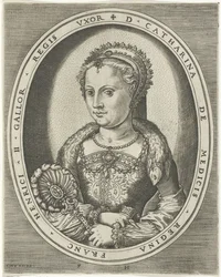 Portret van Catharina de