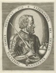 Portret van Ferdinand I van Habsburg, Duits keizer