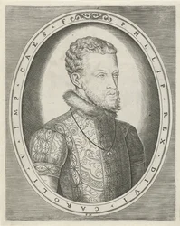 Portret van Karel V van Habsburg of Filips II van Spanje
