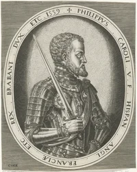 Portret van koning Filips II van Spanje