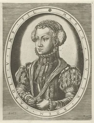 Portret van koningin Maria van Bohemen