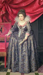Portret van Elizabeth van Frankrijk (1602-44) dochter van Henri IV en Marie de