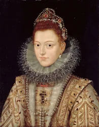 Portret van Isabella Clara Eugenia (1566-1633) c.1599