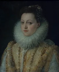 Portret van Isabella Gonzaga