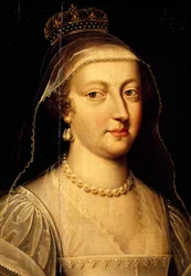 Portret van Maria Anna van Oostenrijk
