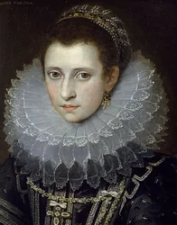Portret van een dame (zogenaamde Anne Boleyn)