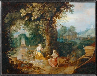 Vertumne et Pomone - Vertumnus en Pomona ...