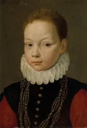 Portret van een negenjarige jongen
