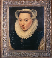 Portret van een Jonge Dame