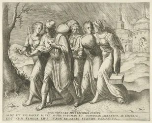 Lot verlaat Sodom