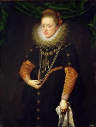 Portret van Constance van Oostenrijk 1588-1631, koningin van Polen, ca. 1603