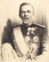 Portret van Generaal-majoor L. Koefoed