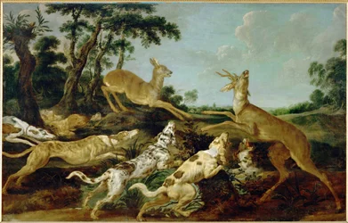 Jachtscène