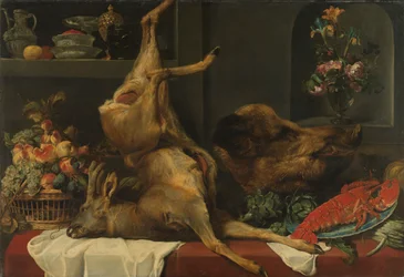 Larderstilleven, ca.1616 (olieverf op doek)