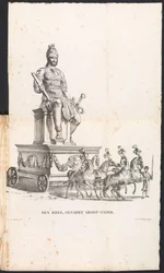 Reus Grootvader in de optocht voor de Heilige Rombout, 1825