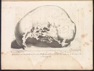 Schedel van de Heilige Rombout, 1825