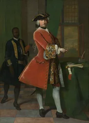 Portret van Jan Pranger, 1742