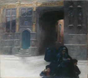 Vergulde huizen in Brugge