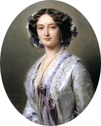 Portret van Katarzyna Potocka née Branicka