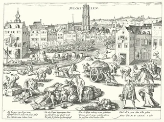 Plundering van Mechelen door de Spanjaarden