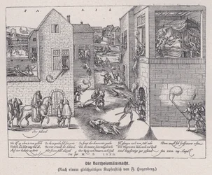 De Bartholomeusnacht, Parijs, Frankrijk