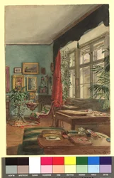 Atelier van de schilder Franz Alt in Skodagasse 11