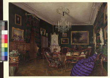 Salon van gravin Demblin in Hietzing