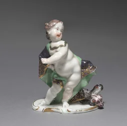 Pluto, fabrikant Nymphenburg Porselein Fabriek, ca. 1760