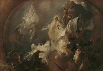 Allegorie op de wereldmissie van de jezuïetenorde