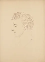 Portretstudie Franz Barwig de Jongere