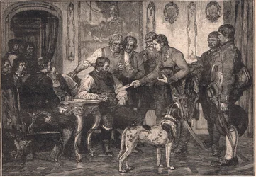 Andrew Hofer benoemd tot gouverneur van Tirol AD 1809