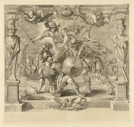 Achilles doodt Hector