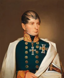 Aartshertog Maximiliaan Jozef van Oostenrijk-Este 1782-1863, als grootmeester van de Teutoonse Orde