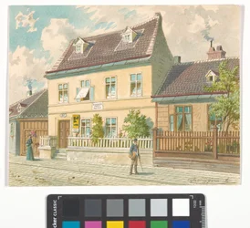 19e district, Gymnasiumstraße 87 - woon- en sterfhuis van Josef Lanner