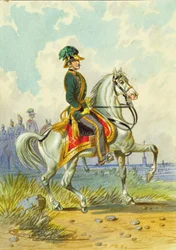 Soldaat te paard
