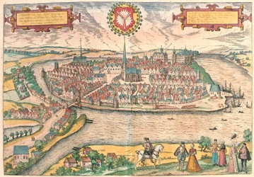 Kiel, Duitsland (gravure)