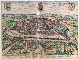 Sevilla, Spanje (gravure)